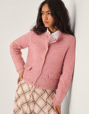 Suki Stitch Cardigan, Pink (PINK), large