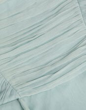 Joy Waterfall Ruffle Chiffon Maxi Dress, Green (SAGE), large