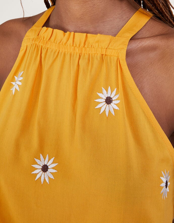 Ejay Floral Camisole Vest - Yellow