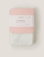 2-Pack 40 Denier Plain Tights, Multi (MULTI), large