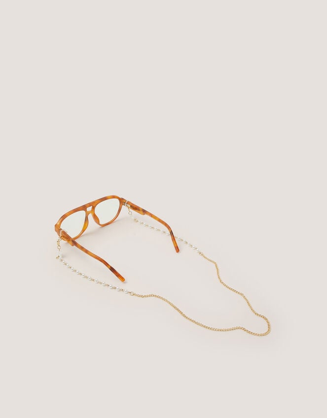 Butterfly Pearl Sunglasses Chain, , large