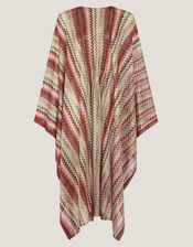 Ava Zig Zag Beach Cover Up, , large