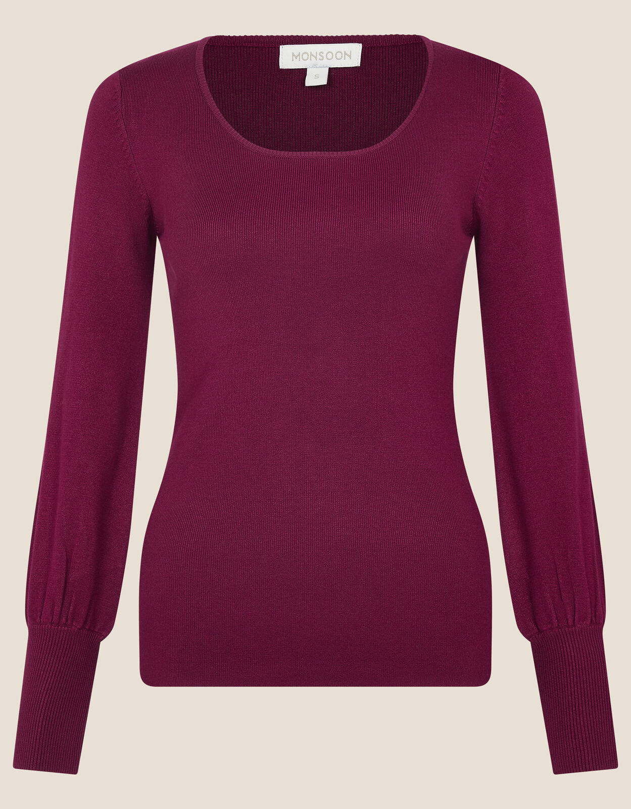 Red scoop neck sweater sales