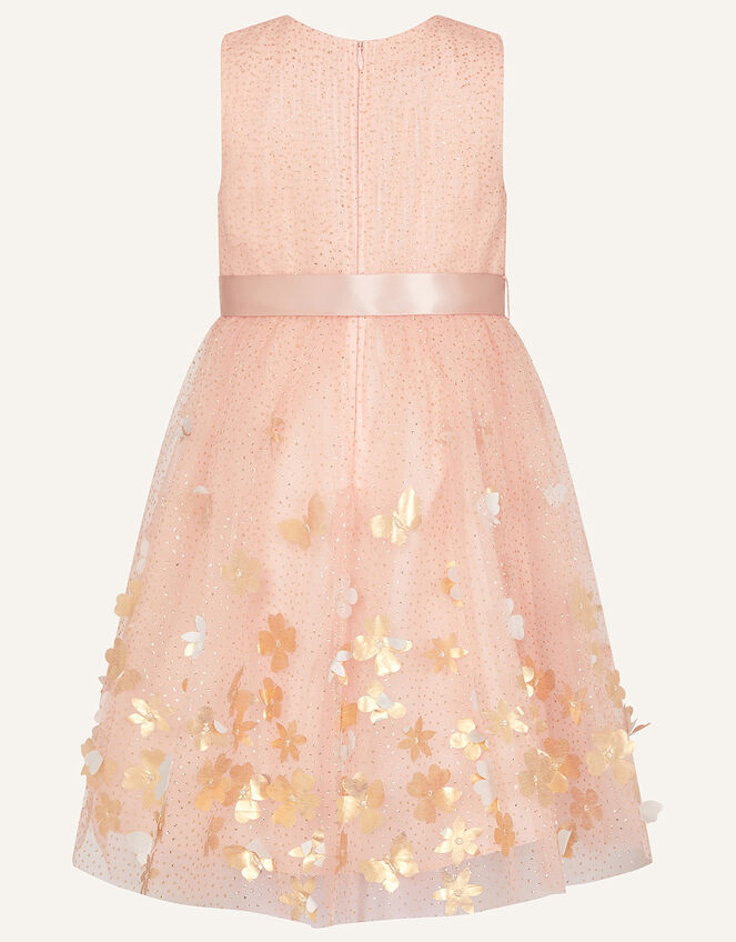 3D Petal Butterfly Dress, Pink (PINK), large