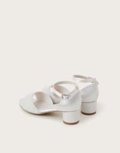 Pearl Open Toe Two-Part Heels, Ivory (IVORY), large