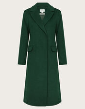 Arabella A-Line Coat, Green (OLIVE), large