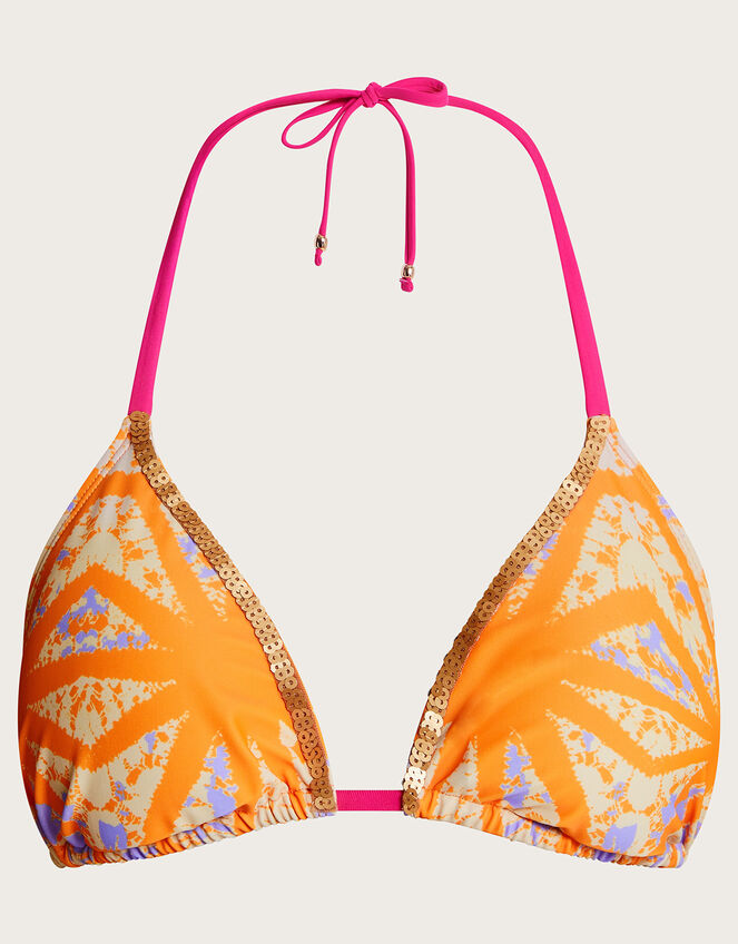 Santiago Bikini Top, Orange (ORANGE), large