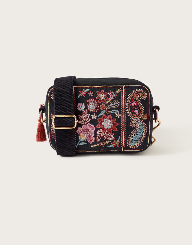 Embroidered Camera Bag, , large