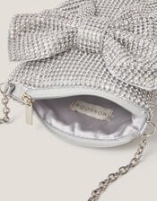 Diamant&eacute; Embellished Bow Bag, , large