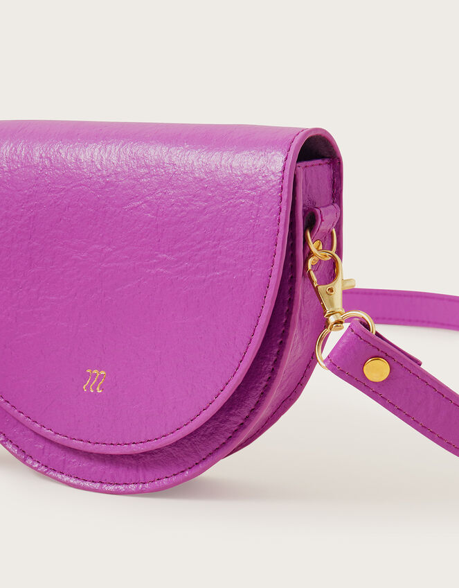 Mini Cross-Body Bag in Banana Leather, , large