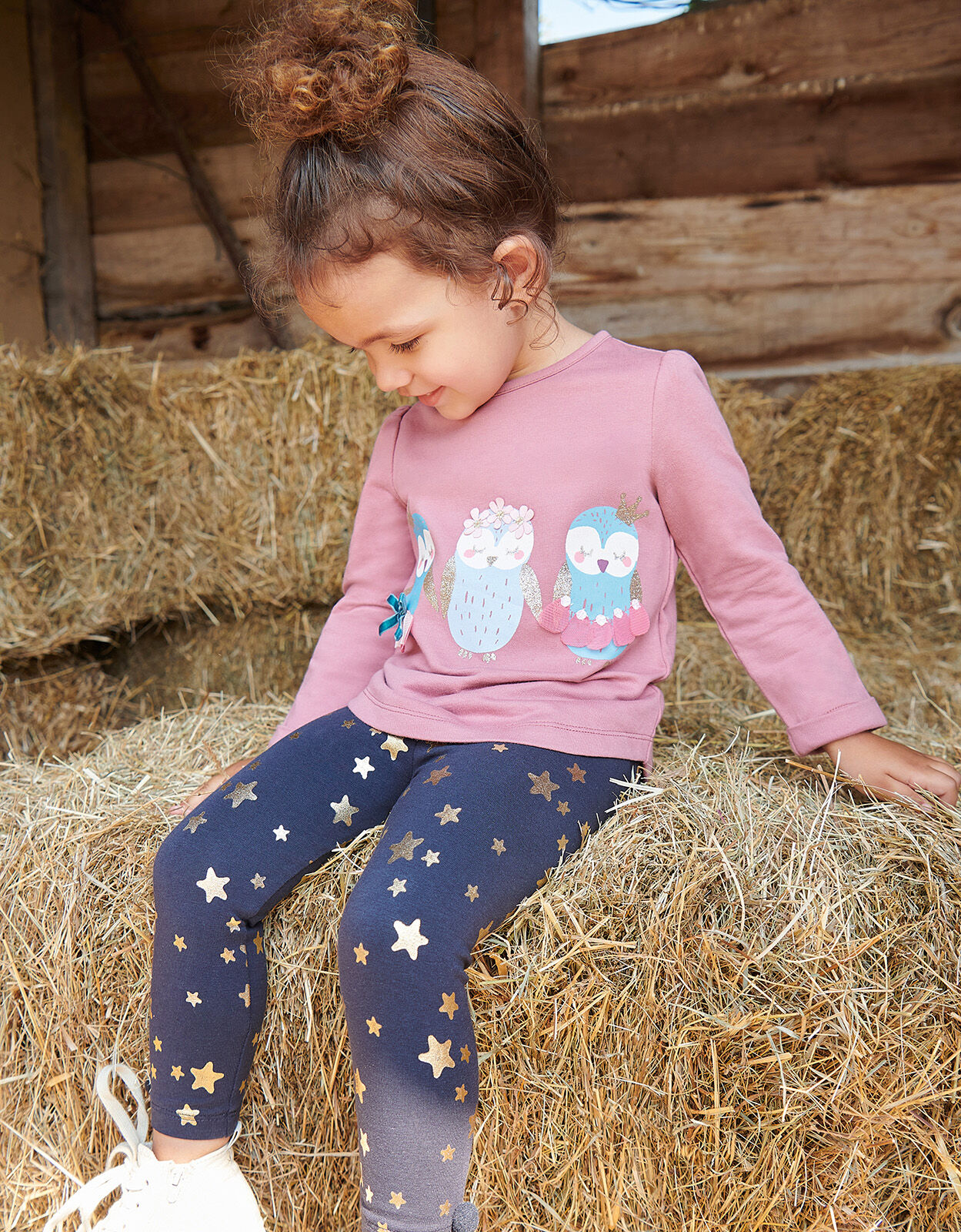 Baby girl purple online leggings