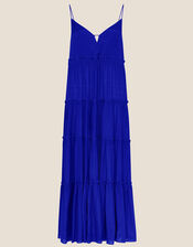 Premium Cami Maxi Tiered Dress, Blue (COBALT), large