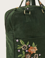 Cord Embroidered Backpack, , large
