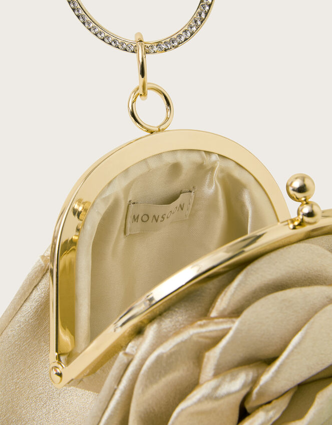 Oversized Rose Bangle Mini Bag, , large