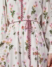 East Harmony Floral Maxi Dress, Ivory (IVORY), large