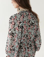 Maison Hotel Valentina Floral Maxi Dress, Multi (MULTI), large