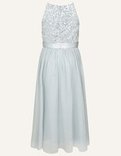 Truth Sequin Maxi Dress, Grey (GREY), large