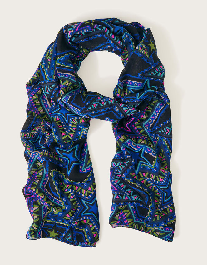 Star Print Scarf