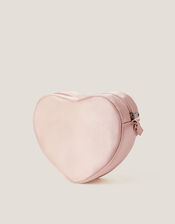 Sequin Flower Heart Bag, , large
