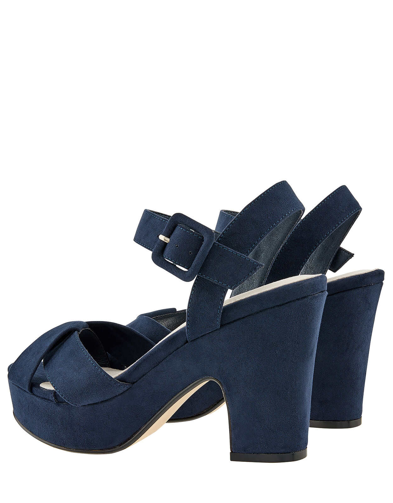 Navy 2025 platform sandal