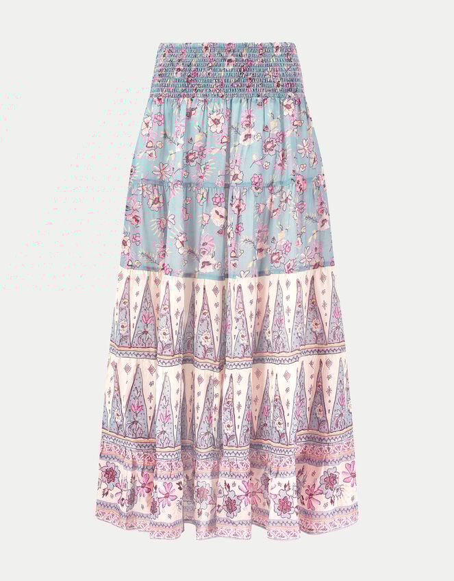 East Clementine Maxi Skirt, Green (MINT), large