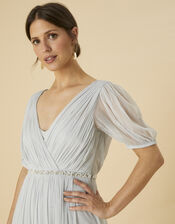 Gail Embellished Maxi Dress, Blue (BLUE), large