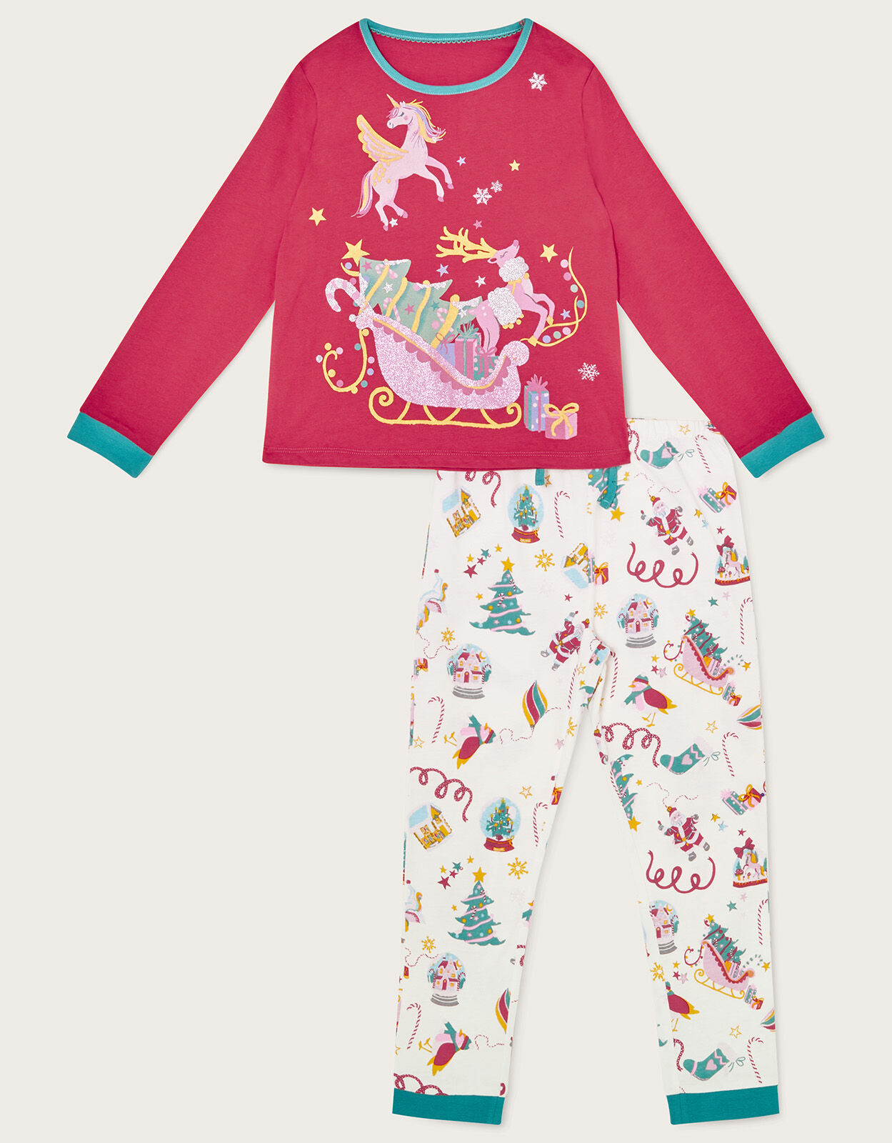 Glitter pajamas best sale