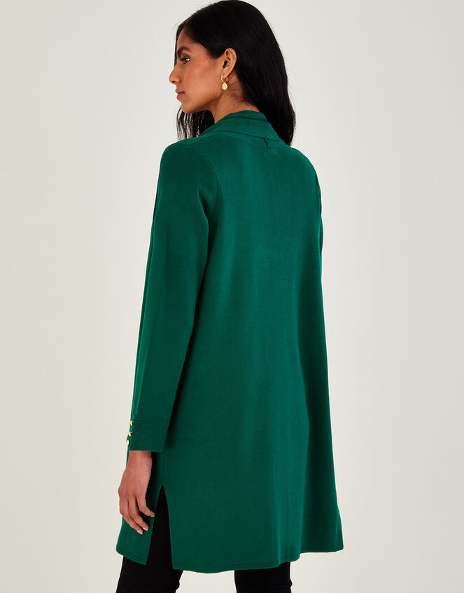 Shawl Coatigan with LENZING™ ECOVERO™ , Green (DARK GREEN), large