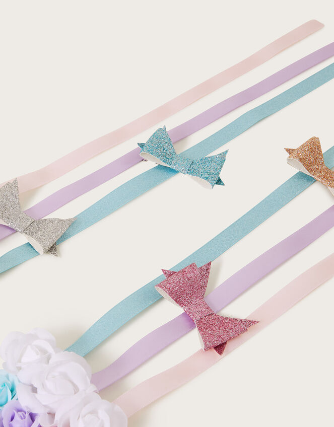 Rosey Rainbow Hair Clip Holder, , large