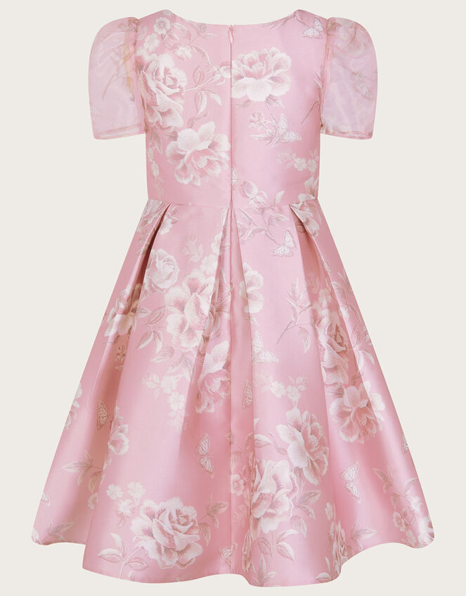 Marcy Roses Duchess Twill Dress, Pink (DUSKY PINK), large