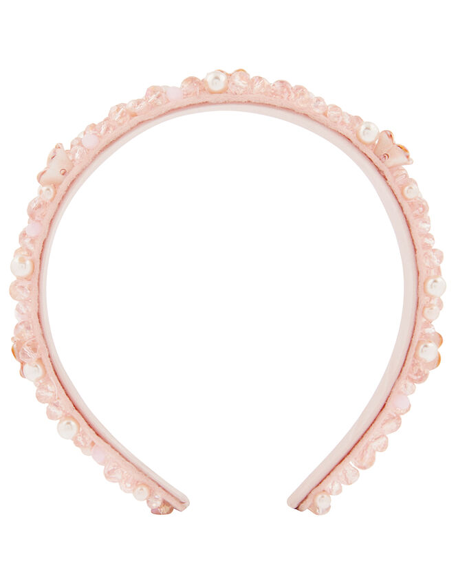 Rose and Gem Headband, , large