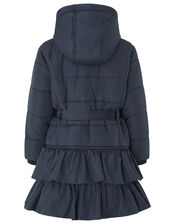 Ocean Padded Coat in Recycled Polyester, Blue (NAVY), large