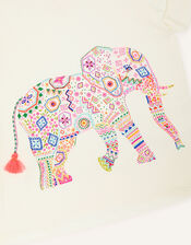 Elephant T-Shirt WWF-UK Collaboration, Ivory (IVORY), large