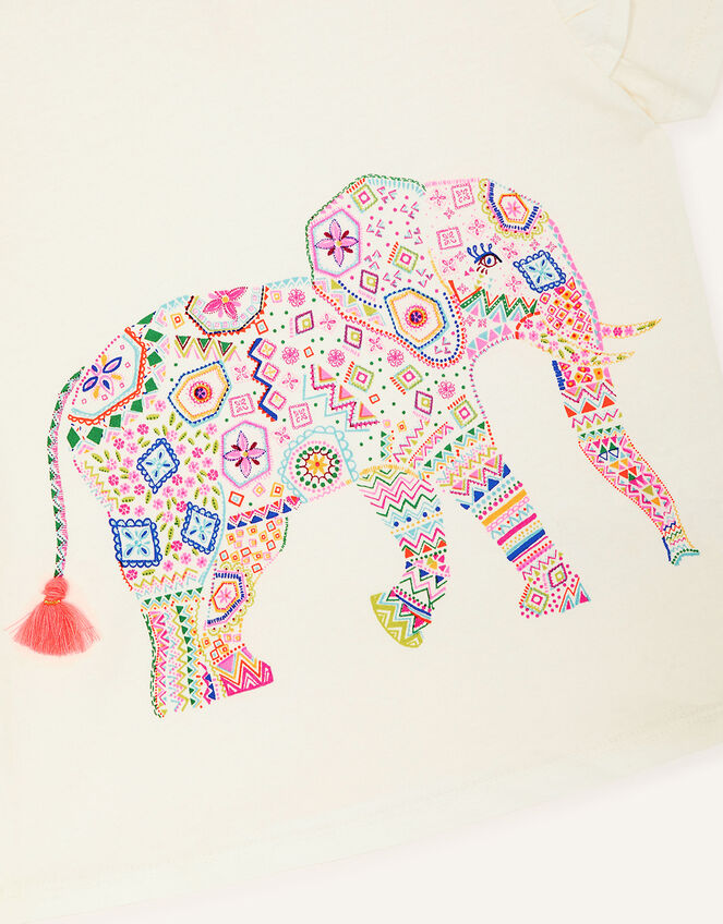 Elephant T-Shirt WWF-UK Collaboration, Ivory (IVORY), large