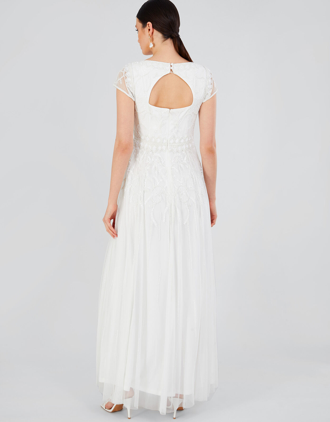 Simone Bridal Maxi Dress Ivory