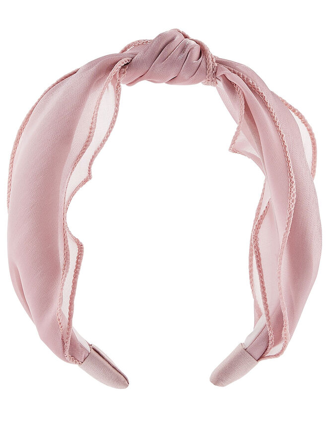 Pretty Knotted Shimmer Headband , , large