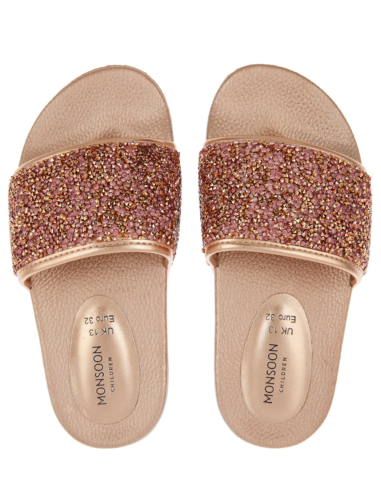 Demi Gem Sliders Gold