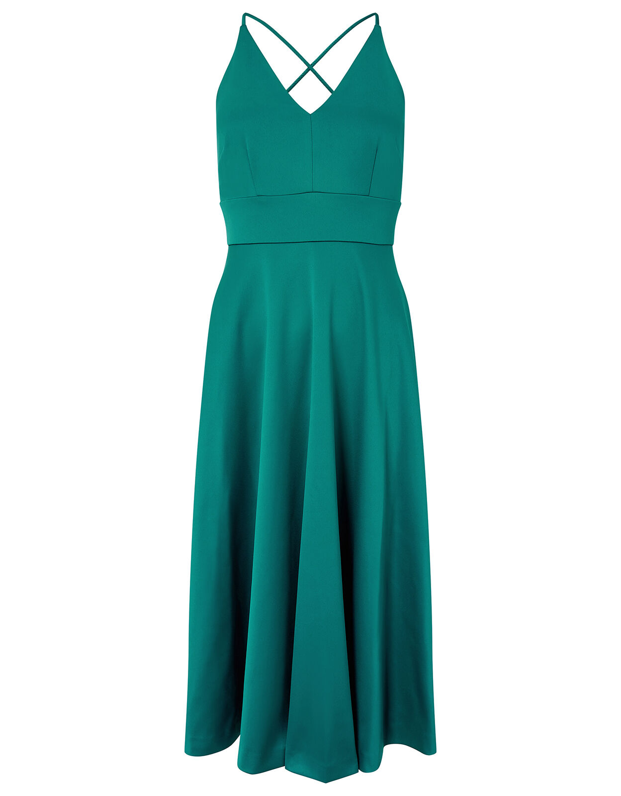 teal spaghetti strap dresses