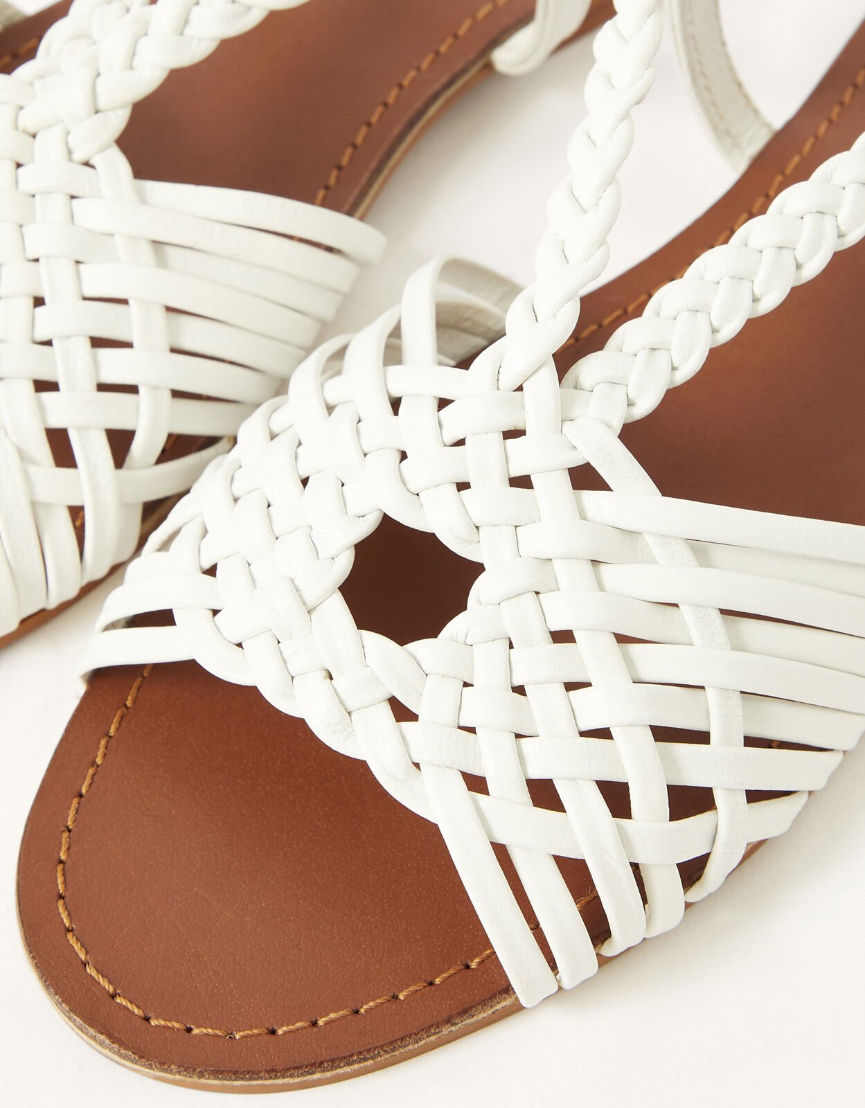 White leather sandals uk cheap