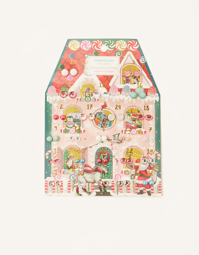Christmas Stick On Earring Advent Calendar, , large