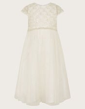 Ella Embellished Maxi Dress, Gold (GOLD), large
