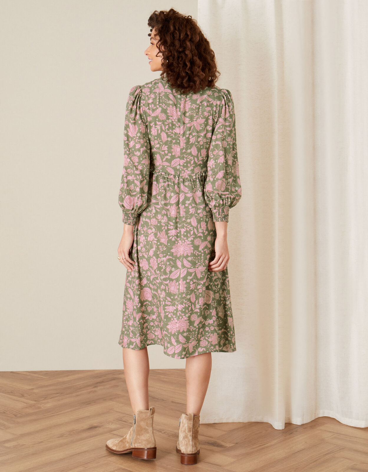 monsoon khaki dress