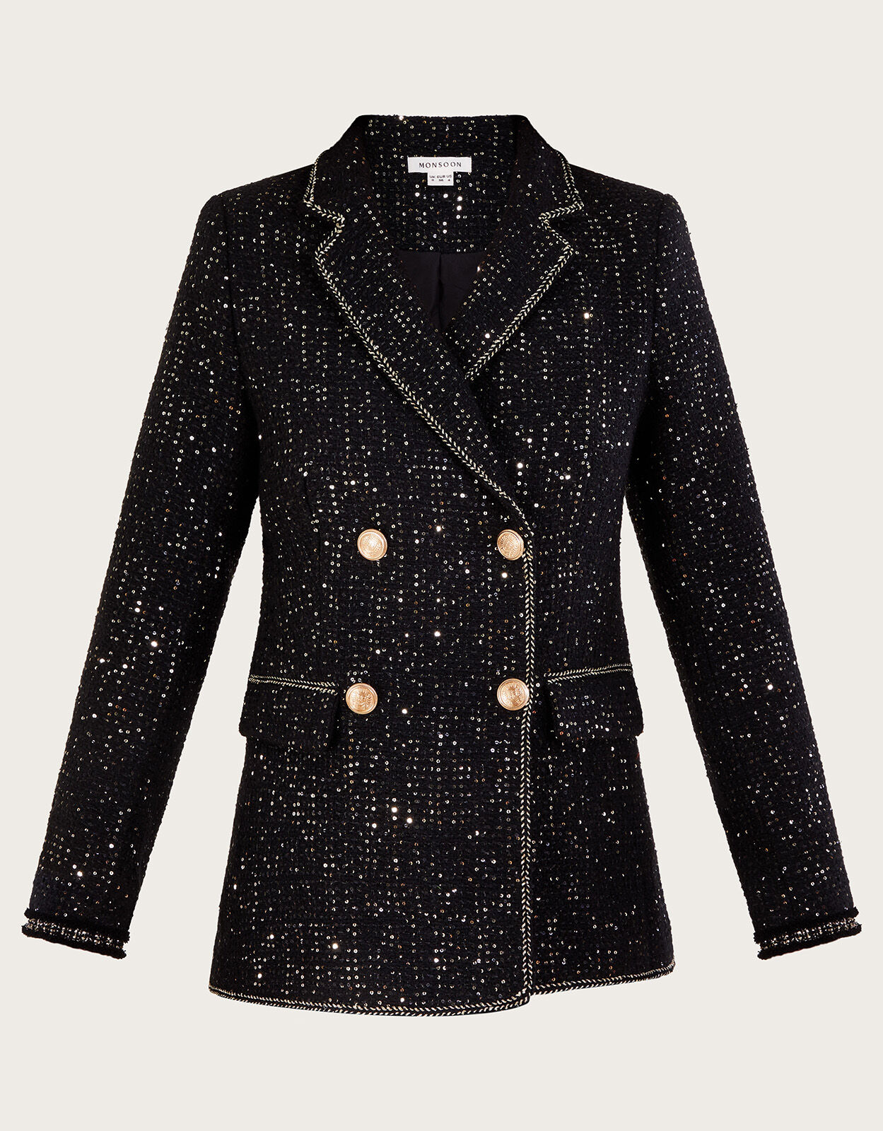 Poopy jacket black top