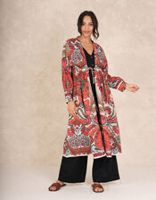 One Hundred Stars Fiesta Print Duster Jacket, , large