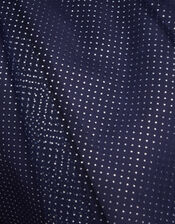 Anastasia Sparkle Mesh Maxi Dress, Blue (NAVY), large