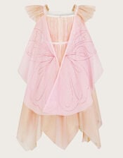 Land of Wonder Butterfly Wings Dress, Gold (GOLD), large