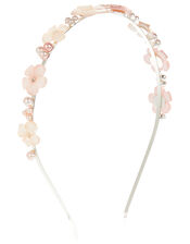 Mixed Facet Flower Hairband , , large