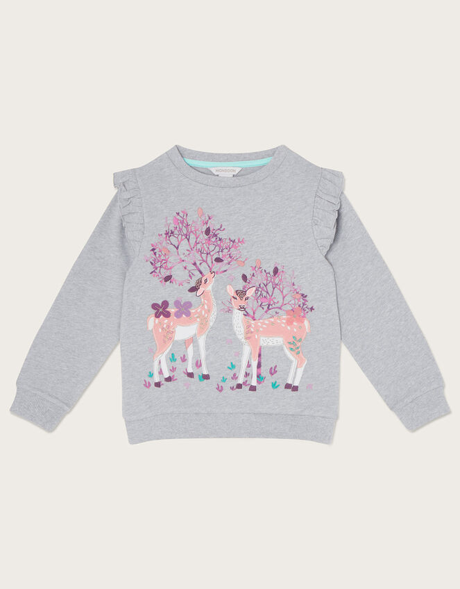 Deer Jumper WWF-UK Collaboration, Grey (GREY), large