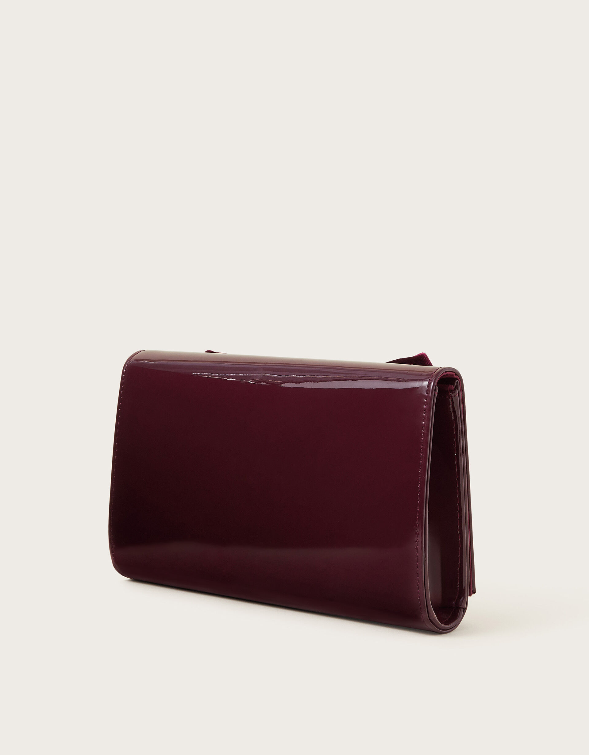 Oxblood clutch bag discount