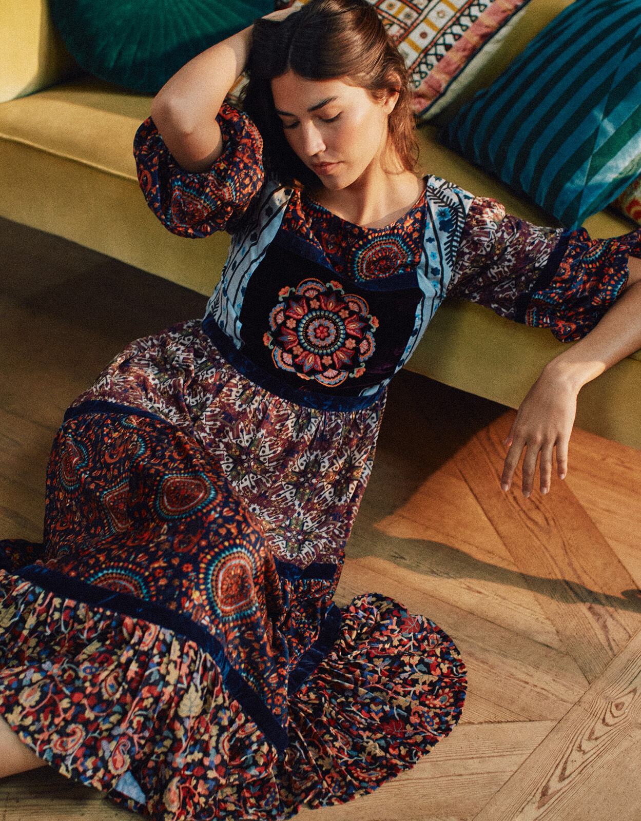Patch work dresses on sale